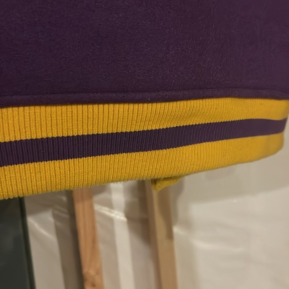LOS ANGELES LAKERS COLOR BLOCK VARSITY JKT - Picture 7 of 12